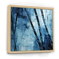 thumbnail image 2 of Designart "Serenity Amidst Wild Blue Bamboo III" Bamboo Floater Framed Wall Art Prints, 2 of 5