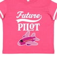 thumbnail image 4 of Inktastic Future Pilot Girls Airplane Career Girls Toddler T-Shirt, 4 of 5