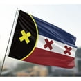 thumbnail image 4 of 2PCS Waterproof Lmanburg Flag,Dream SMP 3x5 Foot L'Manberg Banner, 4 of 5