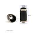 thumbnail image 3 of Langgg Bakelite Clarinet B Flat Tube Tuning Clarinet for Musical Instrument Black 62mm, 3 of 6