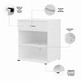 thumbnail image 6 of Bush Business Furniture Universal Garage Storage Cabinet with Drawer and Shelves in White, 6 of 7