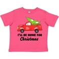 thumbnail image 3 of Inktastic I'll Be Home for Christmas Truck with Tree Boys or Girls Toddler T-Shirt, 3 of 5