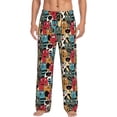 thumbnail image 1 of Balery Different Cats 1 Pantalones de pijama para hombre, pijama ultraligero, pantalón de descanso-X-Large, 1 of 6