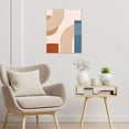 thumbnail image 4 of HVEST Mid Century Modern Wall Art Abstract Geometric Line Canvas Wall Art Boho Minimalist Framed Wall Decor for Living Room Bedroom Home, 12 X 16 inches, 4 of 5