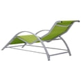 thumbnail image 5 of vidaXL Chaises Longues 2 Pcs avec Table Aluminium Vert, 5 of 5