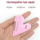 thumbnail image 3 of RV Cortadora de pelo de doble cara con forma de corazón de melocotón, 5 uds., flequillo de corte de autoayuda, herramienta de belleza para eliminar puntas y adelgazamiento del cabello, 3 of 5