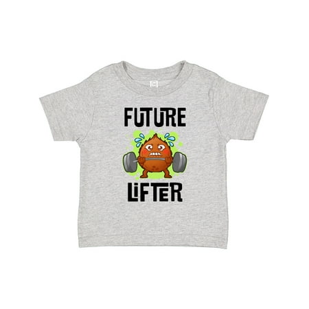 

Inktastic Weightlifting Funny Future Lifter Gift Toddler Boy or Toddler Girl T-Shirt