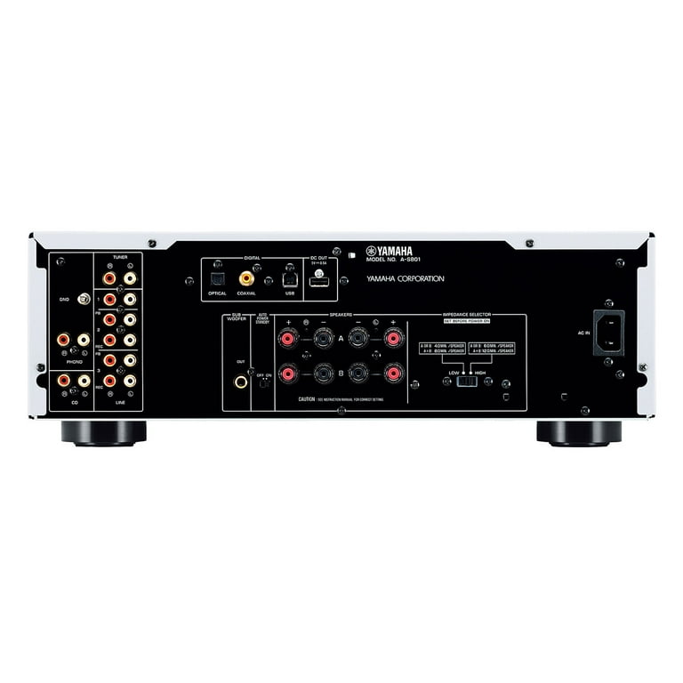 Yamaha A-S801 Integrated Amplifier (Black) - Walmart.com