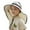 Beige, variant on WUXIAN Kids Sun Hats Upf50+ Sun Protection Bucket Hat Toddler Summer Beach Play Hats With Neck Flap Sun Caps,Beige,One Size