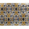 thumbnail image 4 of oneOone Georgette Viscose Fabric Triangle Ikat Print Fabric BTY 42 Inch Wide, 4 of 4
