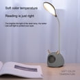 thumbnail image 2 of Lámpara LED de escritorio con dibujos de animales, lámpara de mesa portátil con protección ocular recargable por USB, para dormitorio de niños, 2 of 8