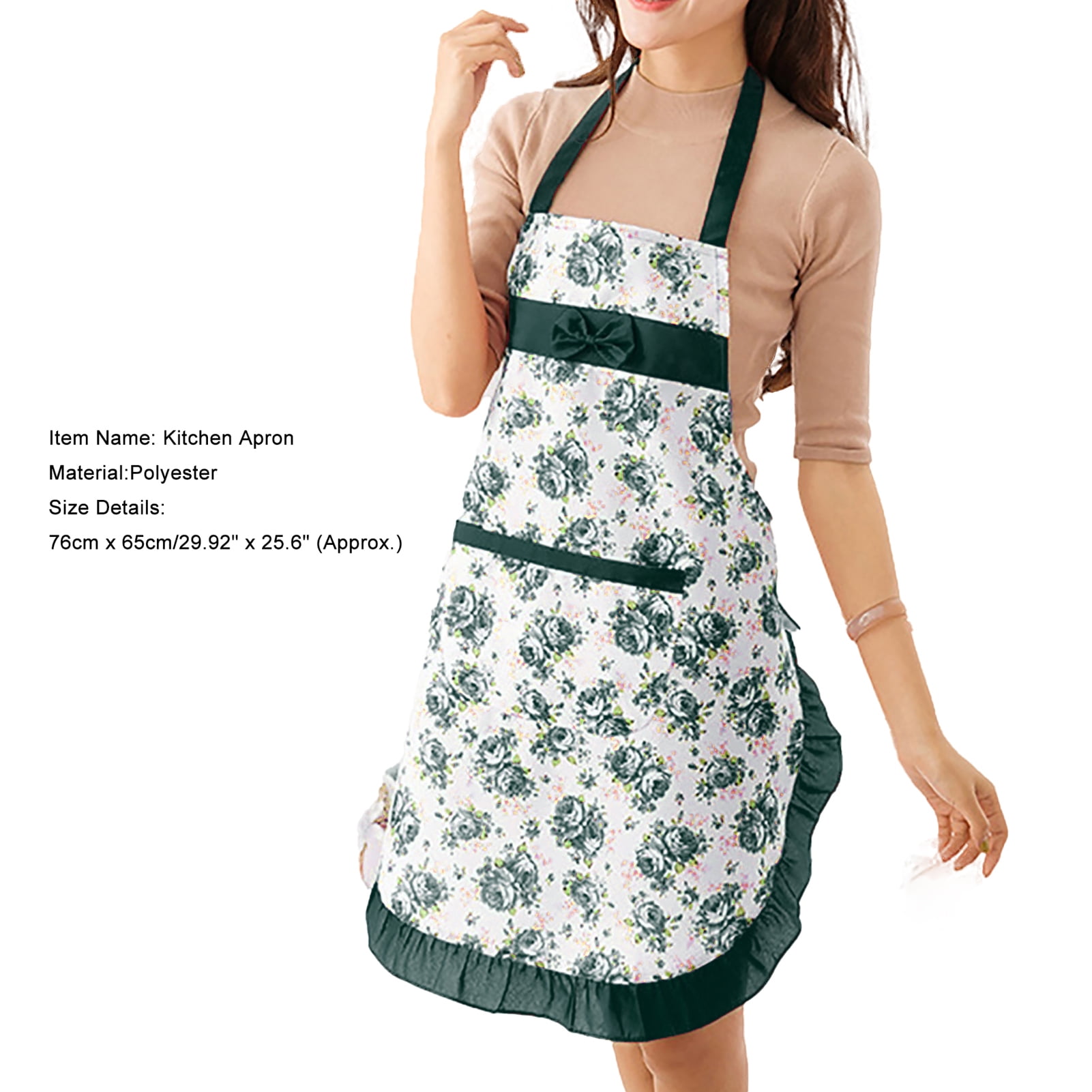 Home & Living Cleaning Supplies Kitchen & Cooking Apron Floral Apron