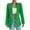 Green, variant on Ashirexll Blazers for Women Solid Color Slim Lapel Small Suit Cardigan Jacket Womens Blazers Dressy Casual Khaki M