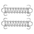 thumbnail image 3 of SHISUYAN 2pcs Camping Spring Buckle: Metal Elastic Rope Tensioner - Tent Wind Buckle Adjustable - Spring-Loaded Steel Fixed Retainer For Hiking, 3 of 9