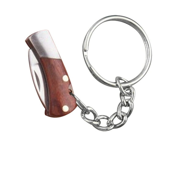 Danhjin Key Chain Mini Folding Knife Key Chain Disassemble The Delivery Knife, Fold The Small Knife, Pocket Your Keychain Knife, Carry A Gift Knife