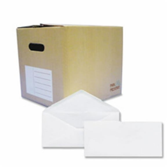 Quality Park Products QUA90020B Envelopes- 24 lb.- No 10- Gummed Flap- 1000-CT- White