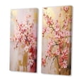 thumbnail image 3 of Designart "Apple Blossom euphony VI" Apple Blossom Wall Art Set Of 2 - Pink Floral Canvas Set For Living Room Decor, 3 of 7