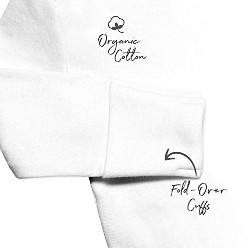 uni baby 3-pack Organic Cotton Long Sleeve Side-snap Kimono