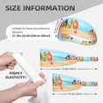 thumbnail image 2 of Hello Summer3 Headbands for Women Men, Workout Elastic Sweat Band for Yoga Running Cycling Gym Exercise Non Slip Head Bands for Women's Hair, 2 of 5