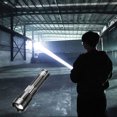 thumbnail image 1 of LED Rechargeable Flashlight: Ultra-Bright 3280ft Range, 3 Modes, Aluminum Housing, USB Fast Charging, Long Battery Life, Waterproof & Durable for Outdoor Use - Black, 17.3cm Length, 150g Weight, 1 of 6