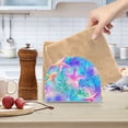 thumbnail image 2 of Yayeee Napkin Holder for Table Set of 2 Kitchen Paper Tissue Organization, Neon Starfish Pattern, 2 of 8