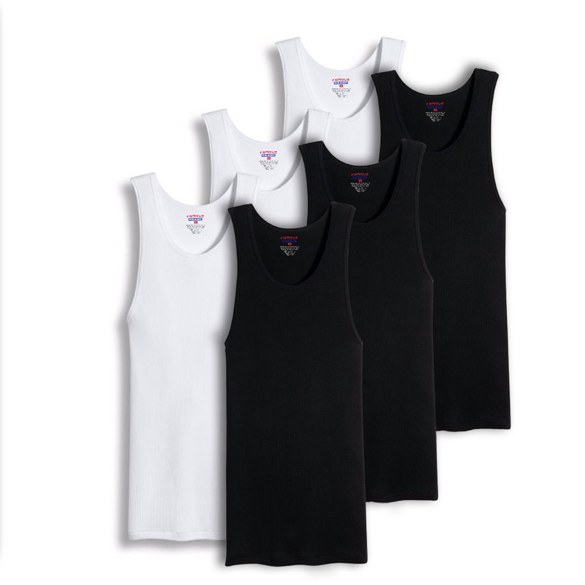 Cotton Tank Top A-Shirt Wife Beater 