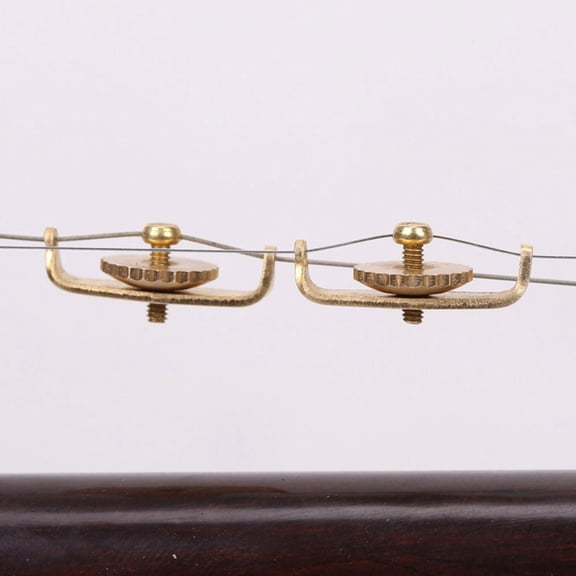 OULII 12Pcs Fine Tuner Copper Erhu Tuning Accessories for Erhu Players