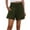 Army Green, variant on Women's High Waisted Baggy Shorts Casual Summer Smocked Elastic Waist Comfy Detail Beach Beach Vacation Trendy 2025 M-3XL