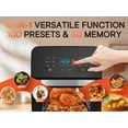 thumbnail image 2 of 15.5Qt Air Fryer Oven with Plug-In Grill, XL Family Size, 10-in-1, Air Fry, Grill, Rotisserie, Even & Crisp Cooking, 50°–425°F, 1800W, 2 of 6