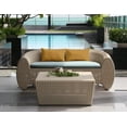thumbnail image 6 of Vargottam Indoor/Outdoor Polyester Fabric Lumbar Pillow With Insert, All-Weather Waterproof Decorative Throw Pillow for Patio Furniture-Set of 2 - Beige, 6 of 7