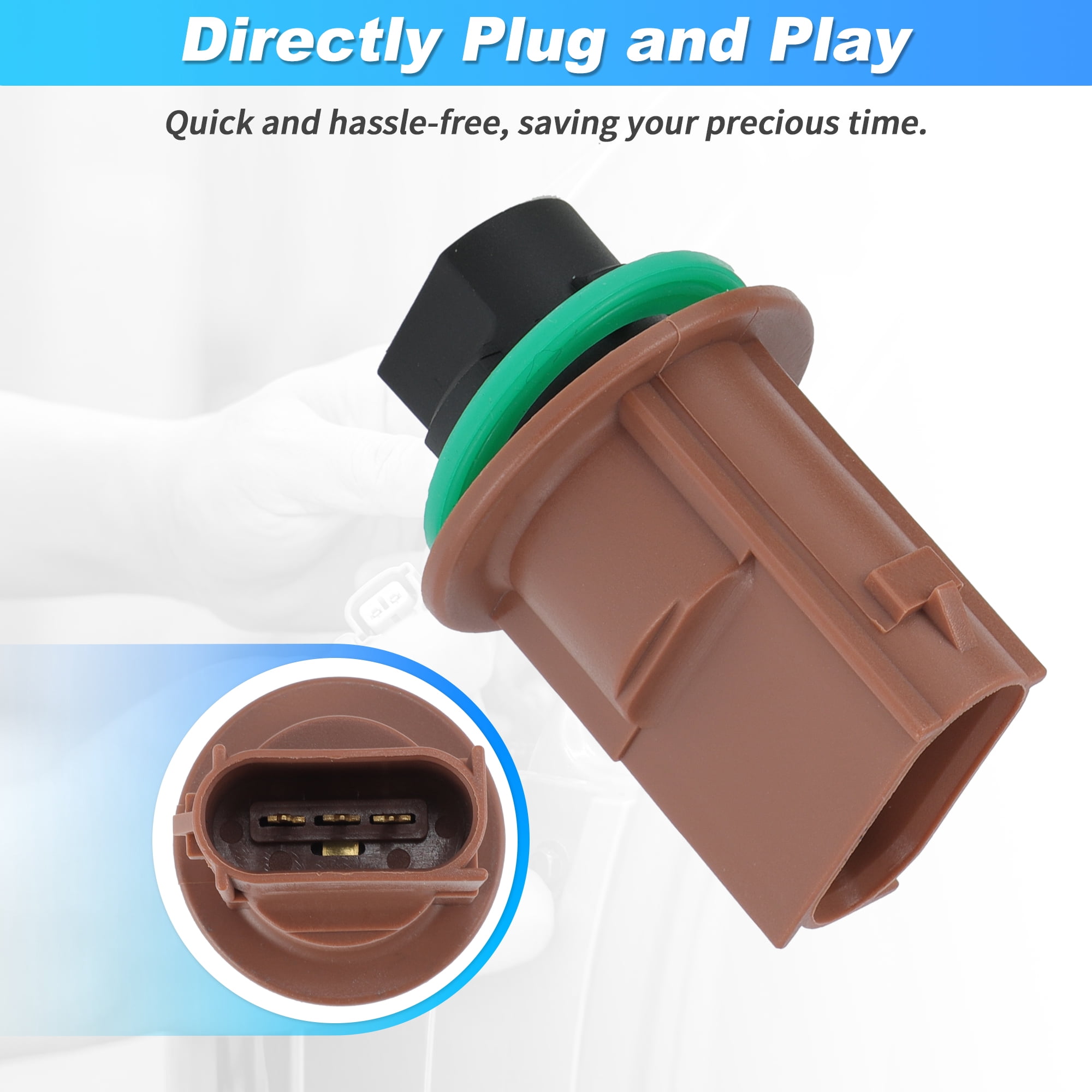 Unique Bargains Turn Signal Socket Connector Kit for Jeep Grand Cherokee 2012-2017