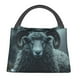 thumbnail image 1 of Fotbe Moody Ram Portrait Bolsa Térmica Portátil con Estampado, Bolsa de Entrega de Alimentos Aislada, Bolsa Reutilizable de Gran Capacidad para Comidas y Supermercado, 1 of 6