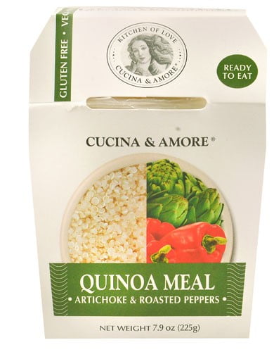 Cucina & Amore Quinoa Meal, Artichoke & Roasted Peppers, 7.9 Oz by CUCINA & AMORE