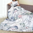 thumbnail image 6 of Sikiie Sea Animals Ultra-Soft Micro flannel Blanket Luxury All Seasons Warm Blanket for Bedding Sofa and Travel (4 sizes)-40"x30", 6 of 7