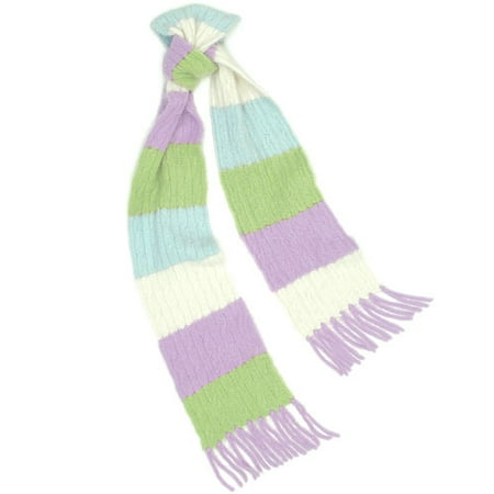 George - Angora Stripe Scarf