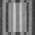 thumbnail image 1 of Ahgly Company Indoor Square Abstract Gray Modern Area Rugs, 4' Square, 1 of 4