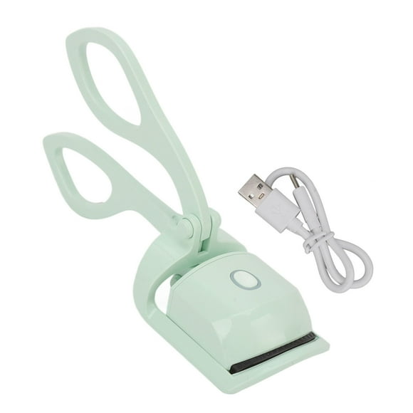 Rizador de pestañas eléctrico recargable, duradero, seguro, de mano, con calefacción, para viajes en casa