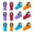 4 Vibrant Colors, variant on sixwipe 12 Pack Magnetic Chip Clips, Bread Clips Bag Clips Food Clips, Plastic Bag Clips for Chips, Clips for Food Packages, Kitchen Clips with Magnet for Snack Bags and Food Bags