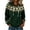#02_Dark Green, variant on St Patricks Day Hoodie for Women Funny Shamrock Print Casual Cute Long Sleeve Sweatshirt Tops