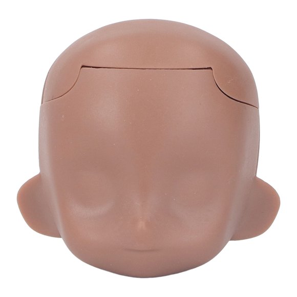 Cabeza de muñeca en blanco para muñeca articulada de bola 1/12, maquillaje artesanal, exquisita cabeza de muñeca de cemento de plástico extraíble
