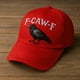 thumbnail image 1 of CaiYueKe Gothic Crow Embroidery Baseball Cap Adjustable Unisex Flat Bill Hat for Men Women Outdoor Streetwear Fashion Trucker Hip Hop Caps, 1 of 2