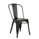 thumbnail image 1 of Silla Metalica Moderna Estilo Industrial Tipo Tolix negro, 1 of 8