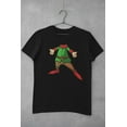 thumbnail image 5 of Old Glory Mens Christmas Happy Elf Short Sleeve T Shirt, 5 of 5