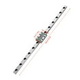 thumbnail image 2 of LYUMO Linear Slide Rail,1pc LML9B Miniature Linear Rail Guide Rail 9mm Width + Slide Block,Linear Guide Rail, 2 of 7