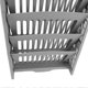 thumbnail image 4 of Étagère à livres à 5 niveaux, grande capacité, compacte, robuste et durable, avec boîte à papeterie, pour salle de classe et maison, gris, 4 of 4