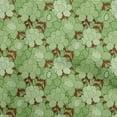 thumbnail image 1 of oneOone Cotton Poplin Twill Sea Green Fabric Asian Chinese Floral Craft Projects Decor Fabric Printed By The Yard 56 Inch Wide, 1 of 4