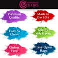 thumbnail image 2 of Chameleon Colors 5 lb. Bags of Color Powder - 10 Pack - 10 Vibrant Colors - For 30-40 People - Kid Friendly, Non-Toxic & Gluten-Free - Great for Holi, Color Wars, Fun Run, Gender Reveal, Summer Camp, 2 of 8