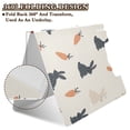 thumbnail image 2 of FORMRS A4 Clipboard Folder with Pen Holder Horizontal Foldable School Office Binder, Bunnies and Carrots, 2 of 9