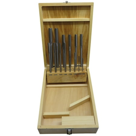 UPC: 0887861225618 | HSS  Chucking Reamer  Straight Shank  Set  .1250 – .5000 Over-Under HSS 14 Piece Chucking Reamer Set  Qualtech