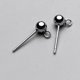 thumbnail image 2 of Espárragos Hallazgos Mensajes 24 Piezas 925 Pendientes De De Plata De Hallazgos Joyería De Bricolaje, 2 of 9